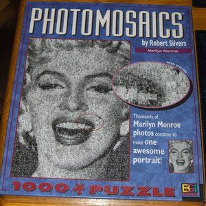 Photomosaics MARILYN MONROE Jigsaw Puzzle NEW